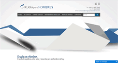 Desktop Screenshot of cirugiaparahombres.com